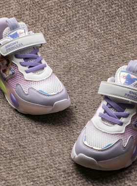 包邮专柜女童运动鞋28008新款儿童单网面透气童鞋中大童女孩跑步