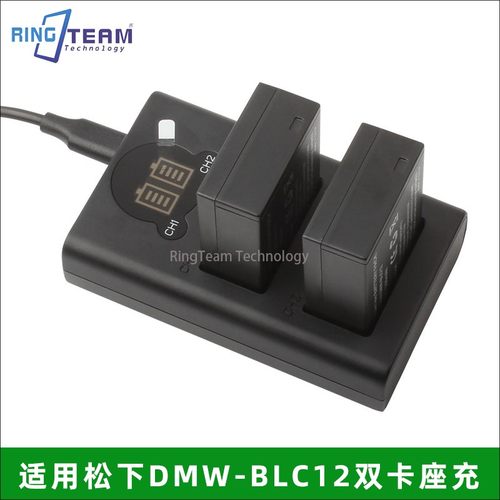 适用松下DMW-BLC12电池USB双充G5 6 7 G80 85 95 GX8充电器type-c