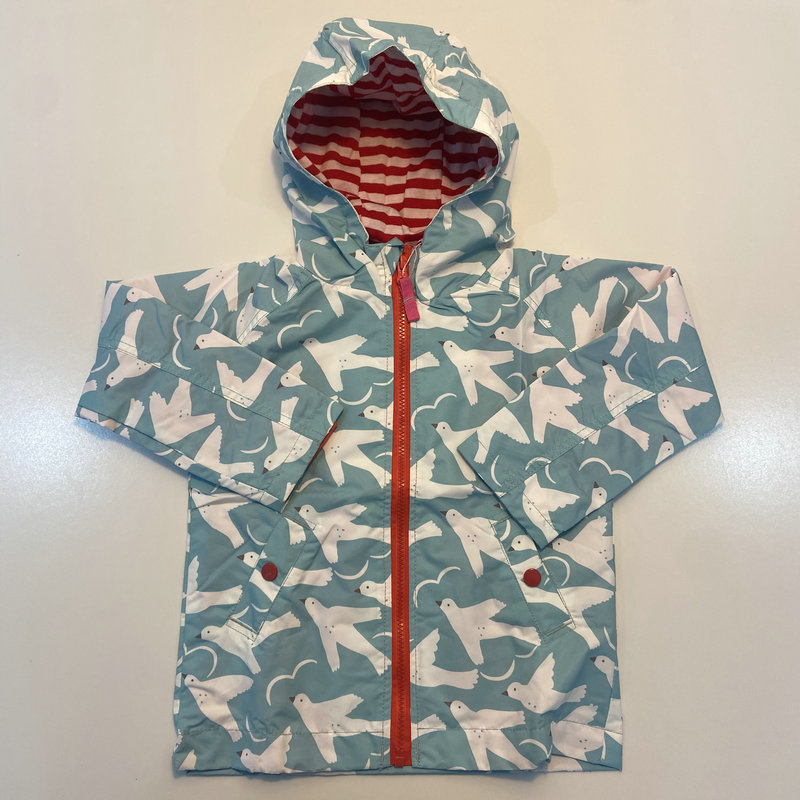 外贸女童防风防水薄款冲锋衣25秋季儿童洋气连帽拉链衫户外登山服