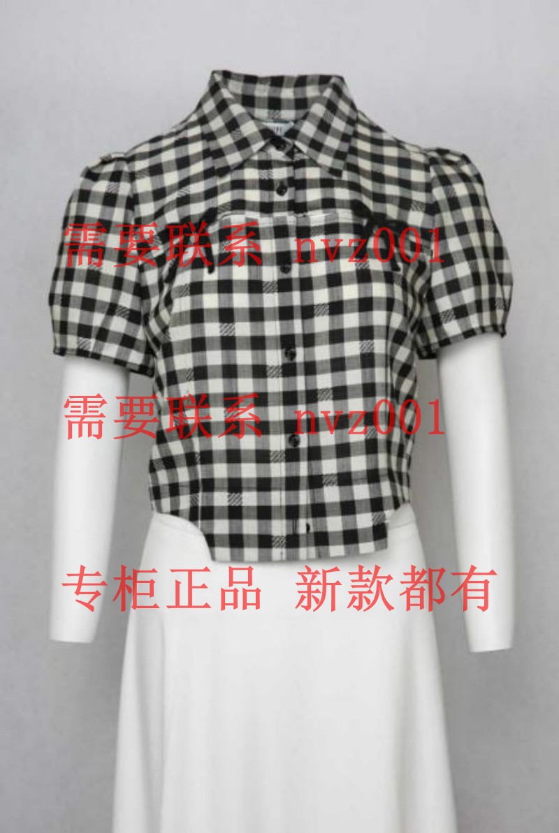 QIUYI秋熠2025夏装新款国内专柜正品代购衬衫5266010 吊539