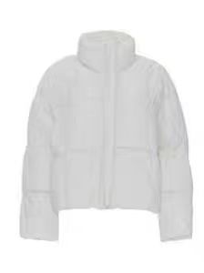 风笛2025冬款专柜正品国内代购短款捏花鹅绒服1F45257080白色2199