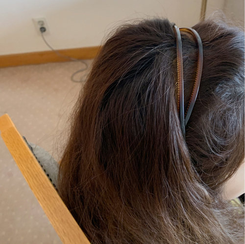 复古交叉细发箍发饰韩国