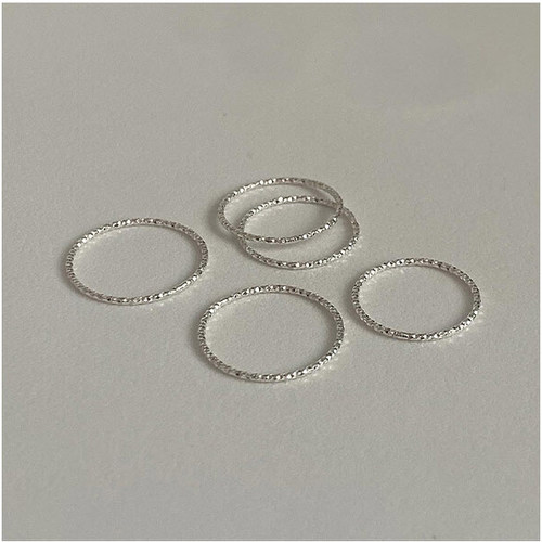 925银极细戒指指环尾戒