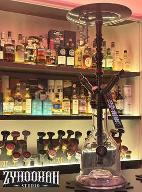 德国壶古典款Amy-Pro2.0武士黑电镀不锈钢单管双管可调节型大号版