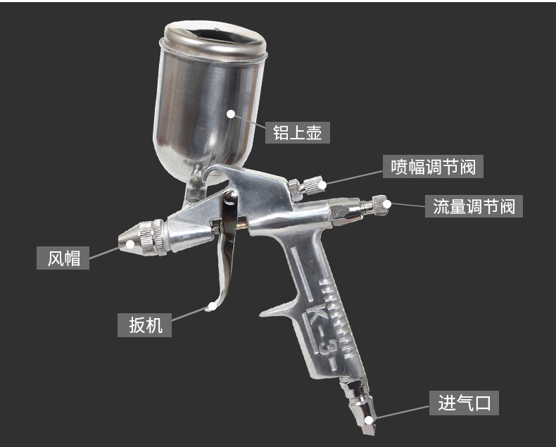 喷枪修色补色美容涂料欧雷克皮革