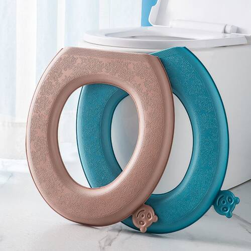 防水马桶坐垫泡沫硅胶厕所家用