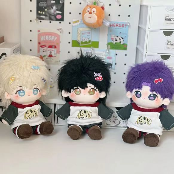 恋与深空棉花娃娃沈星回祁煜黎深20cm二次元周边可爱玩偶节日礼物