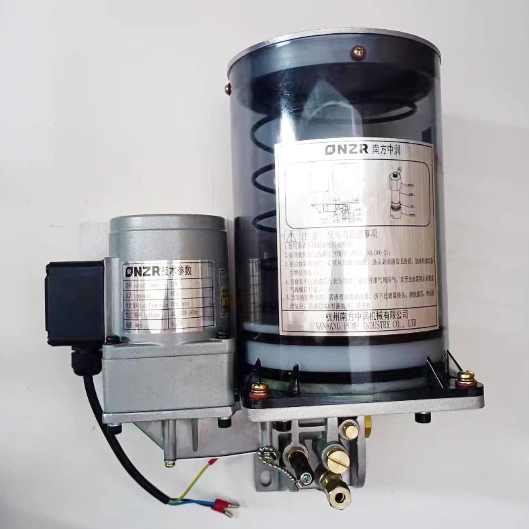 新款电动黄油泵NZ2.0P-ABAC冲床加注油器NZL南方泵业油脂润滑包邮