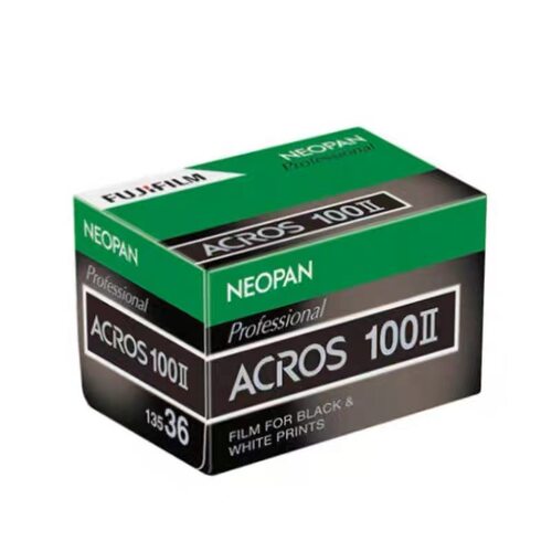 富士AcrosⅡ 36张135黑白胶卷100度专业负片日版国行21年10月过期