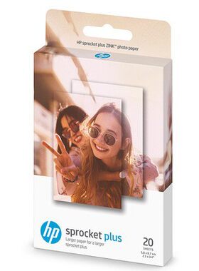 HP sprocket Plus 100 200 2in1 zink小印相纸打印照片纸原装