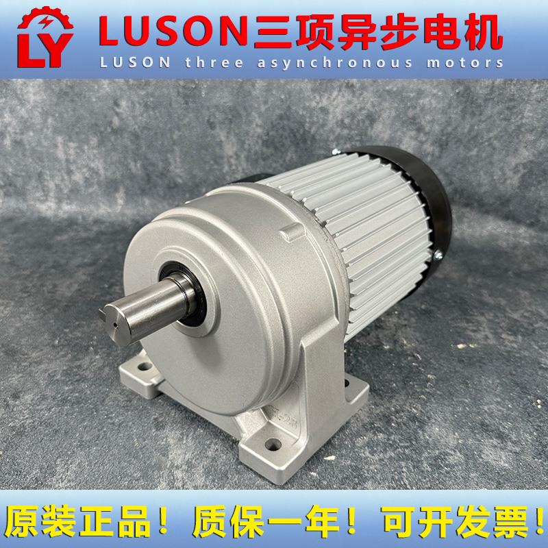 新款LUSON台湾刹车减速电机马达LH28-400-30-S3MP LV28-400包邮
