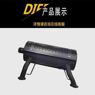 新款2V78F双缸汽油发动机2V80F消声器GX60/690 620消音器 排气管