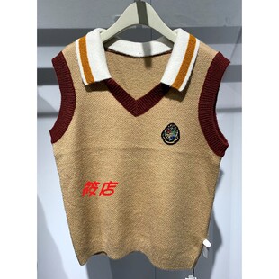 2019年秋季 背心马甲A6EC9433079 A6EC94330学院风哈利波特无袖
