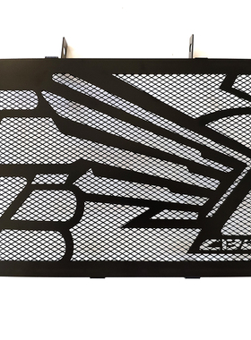 适用本田CB650R水箱网 HONDA CBR650R/F不锈钢护罩改装散热防沙网