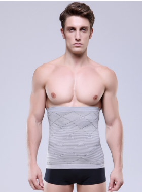 收腹束腹带透气塑身内衣正品塑腰带腰封薄款男NY014