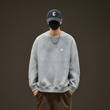 不缺货圆领男士卫衣秋冬季2026新款内搭长袖t恤打底衫春秋，男装卫衣，奇怪漫猴工厂店