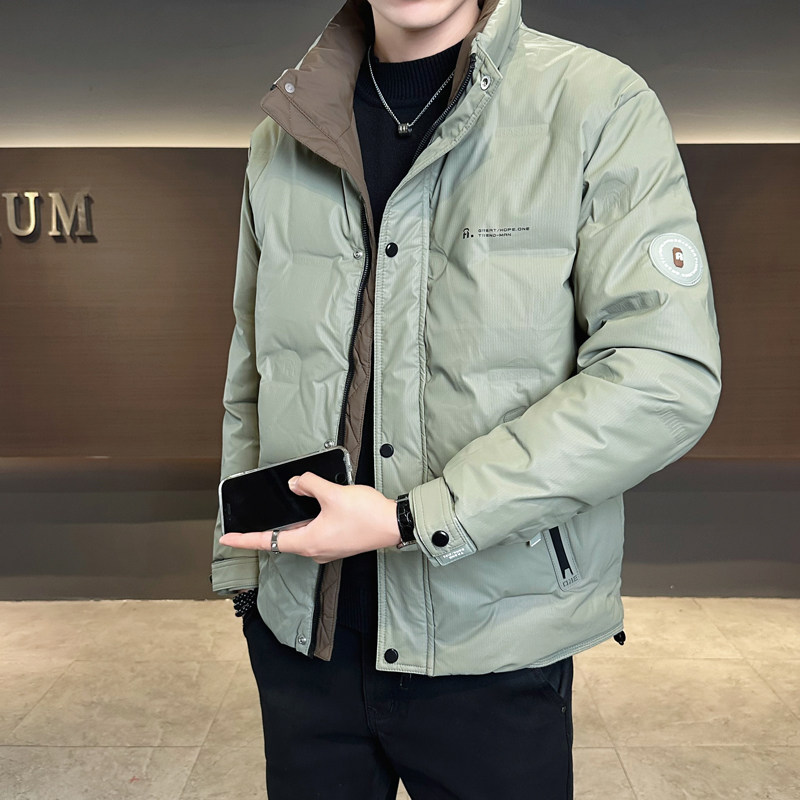 新标羽绒服，男装羽绒服，奇怪漫猴工厂店