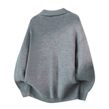 数据海鸥领套头毛衣，男装T恤，奇怪漫猴工厂店