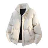 棉服男士2026冬季新款潮牌立领加厚外套冬装防寒服，男装棉衣，奇怪漫猴工厂店