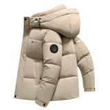 新标2025冬新款男士短款羽绒服连帽简约百搭商务保暖高级休闲,男装羽绒服,奇怪漫猴工厂店, 新标2025冬新款男士短款羽绒服连帽简约百搭商务保暖高级休闲,男装羽绒服,奇怪漫猴工厂店,