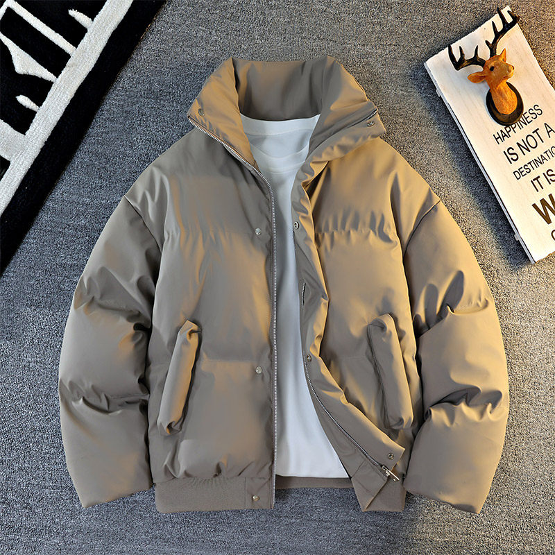 棉服男士2026冬季新款潮牌立领加厚外套冬装防寒服，男装棉衣，奇怪漫猴工厂店