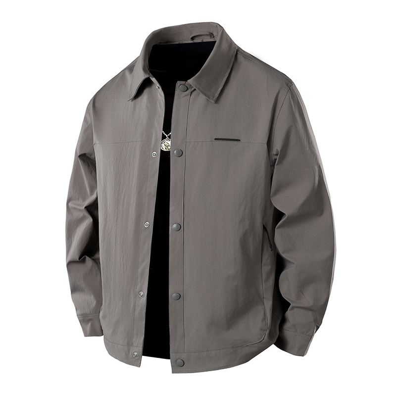 2025新款立领夹克男士春季休闲爸爸装中年男款外套男装春秋季薄款，男装休闲裤，奇怪漫猴工厂店