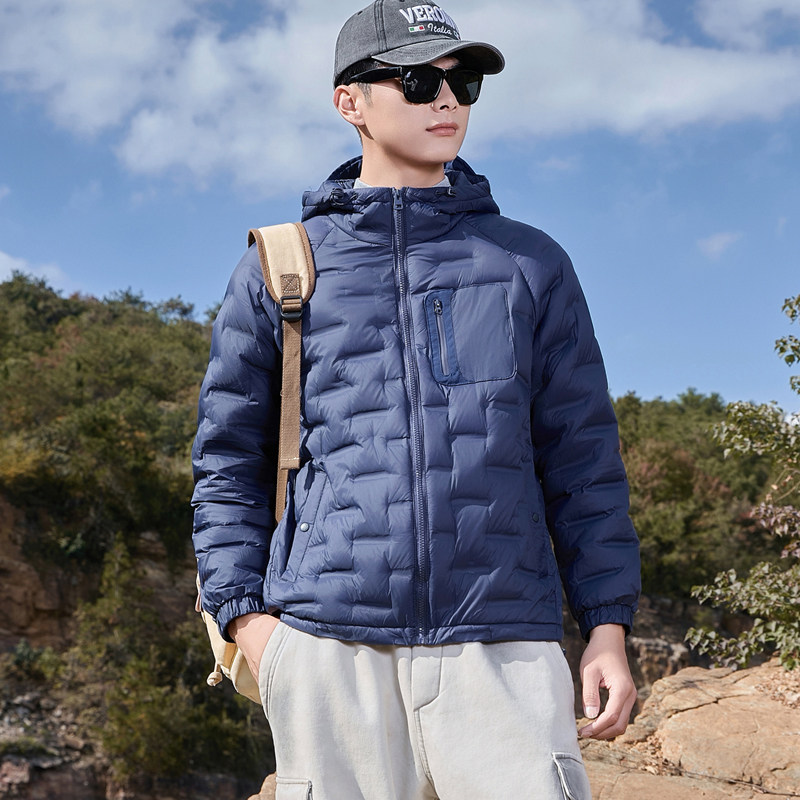 新标羽绒服90%绒，男装羽绒服，奇怪漫猴工厂店