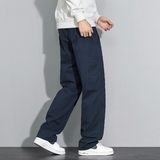 Y.M港风休闲工装裤男宽松直筒2026春季美式休闲长裤《限价59》，男装休闲裤，奇怪漫猴工厂店