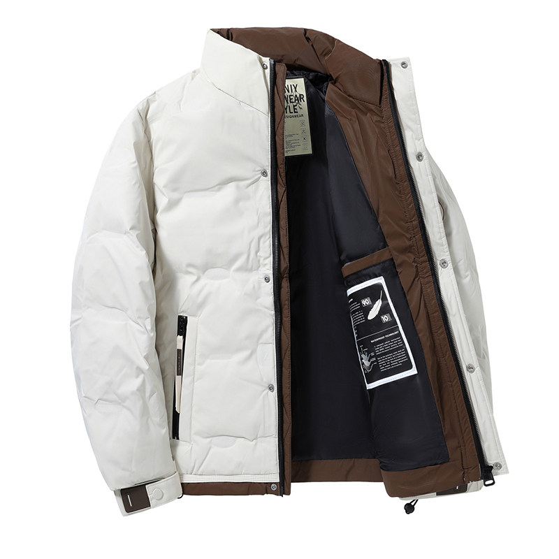 新标羽绒服，男装羽绒服，奇怪漫猴工厂店