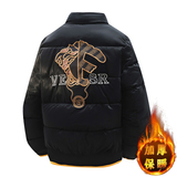 冬季轻奢欧版立领棉衣男潮流高品质加厚棉服外套，男装棉衣，奇怪漫猴工厂店