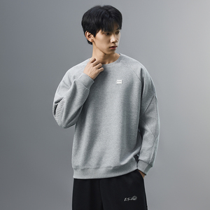 不缺货圆领男士卫衣秋冬季2025新款内搭长袖t恤打底衫春秋，男装卫衣，奇怪漫猴工厂店