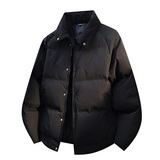棉服男士2026冬季新款潮牌立领加厚外套冬装防寒服，男装棉衣，奇怪漫猴工厂店