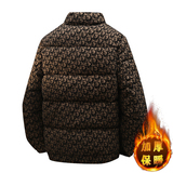 冬季轻奢欧版立领棉衣男潮流高品质加厚棉服外套，男装棉衣，奇怪漫猴工厂店