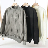 加绒加厚重磅男士冬季高领美式休闲长袖卫衣上班日常宽松潮流打底，男装卫衣，奇怪漫猴工厂店