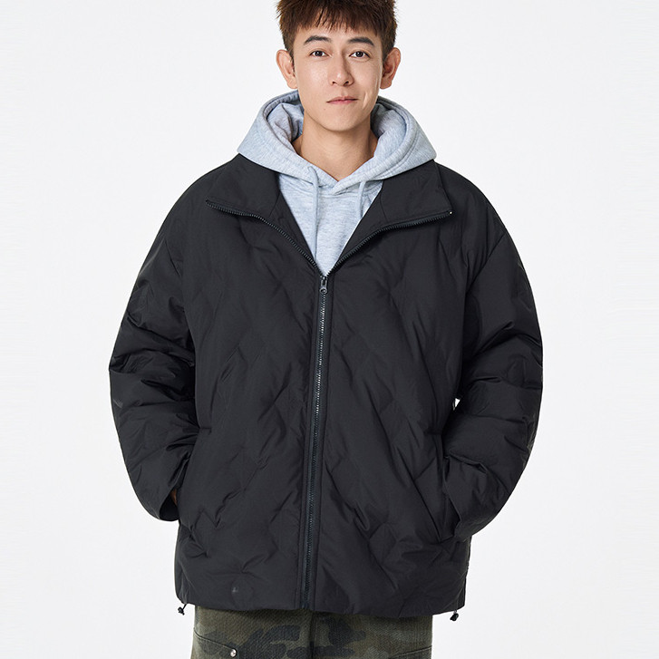 棉服男士2026冬季新款潮牌立领加厚外套冬装防寒服，男装棉衣，奇怪漫猴工厂店