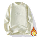 加绒加厚重磅男士冬季高领美式休闲长袖卫衣上班日常宽松潮流打底，男装卫衣，奇怪漫猴工厂店