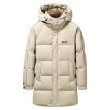 标羽绒服高充绒量中长款羽绒服男厚款2025冬季新款连帽男装外套，男装羽绒服，奇怪漫猴工厂店