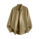 秋季新款泡泡格长袖衬衫男青年商务休闲衬衣男免烫抗皱修身衬衫，男装衬衫，奇怪漫猴工厂店