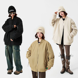 轻量型户外防泼立领夹克帅气飞行夹克，男装休闲裤，奇怪漫猴工厂店