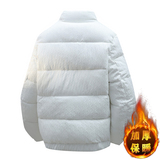 冬季轻奢欧版立领棉衣男潮流高品质加厚棉服外套，男装棉衣，奇怪漫猴工厂店