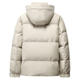 标羽绒服男短款青少年冬季2025新款可脱卸帽防寒面包服冬装外套，男装羽绒服，奇怪漫猴工厂店