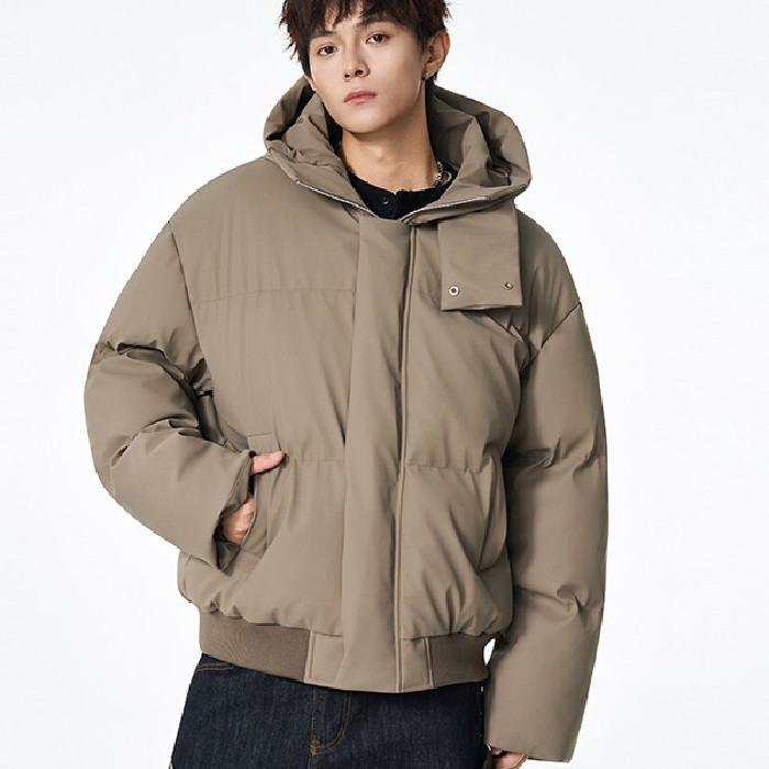 棉服男士2026冬季新款潮牌立领加厚外套冬装防寒服，男装棉衣，奇怪漫猴工厂店