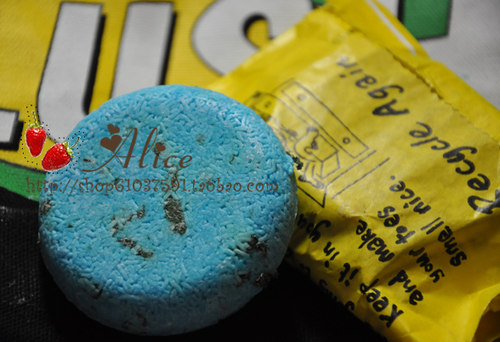英国Lush海水正蓝洗发皂丰盈