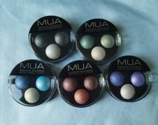 爆款英国新开架彩妆MUA-3色烘焙眼影/性价比高