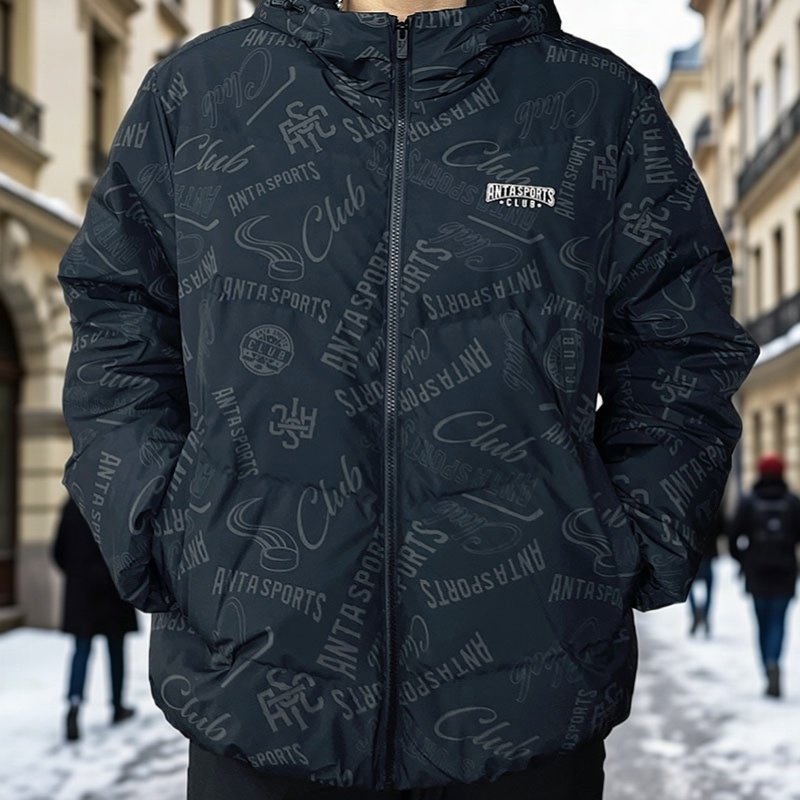 安踏宽松保暖羽绒服男冬季新款字母印花防泼水鸭绒外套152548911,运动服/休闲服装,运动羽绒服,淘宝优惠券,粉丝福利购,淘宝优惠卷