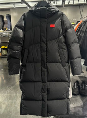 安踏冠军全天候国旗鹅绒长羽绒服