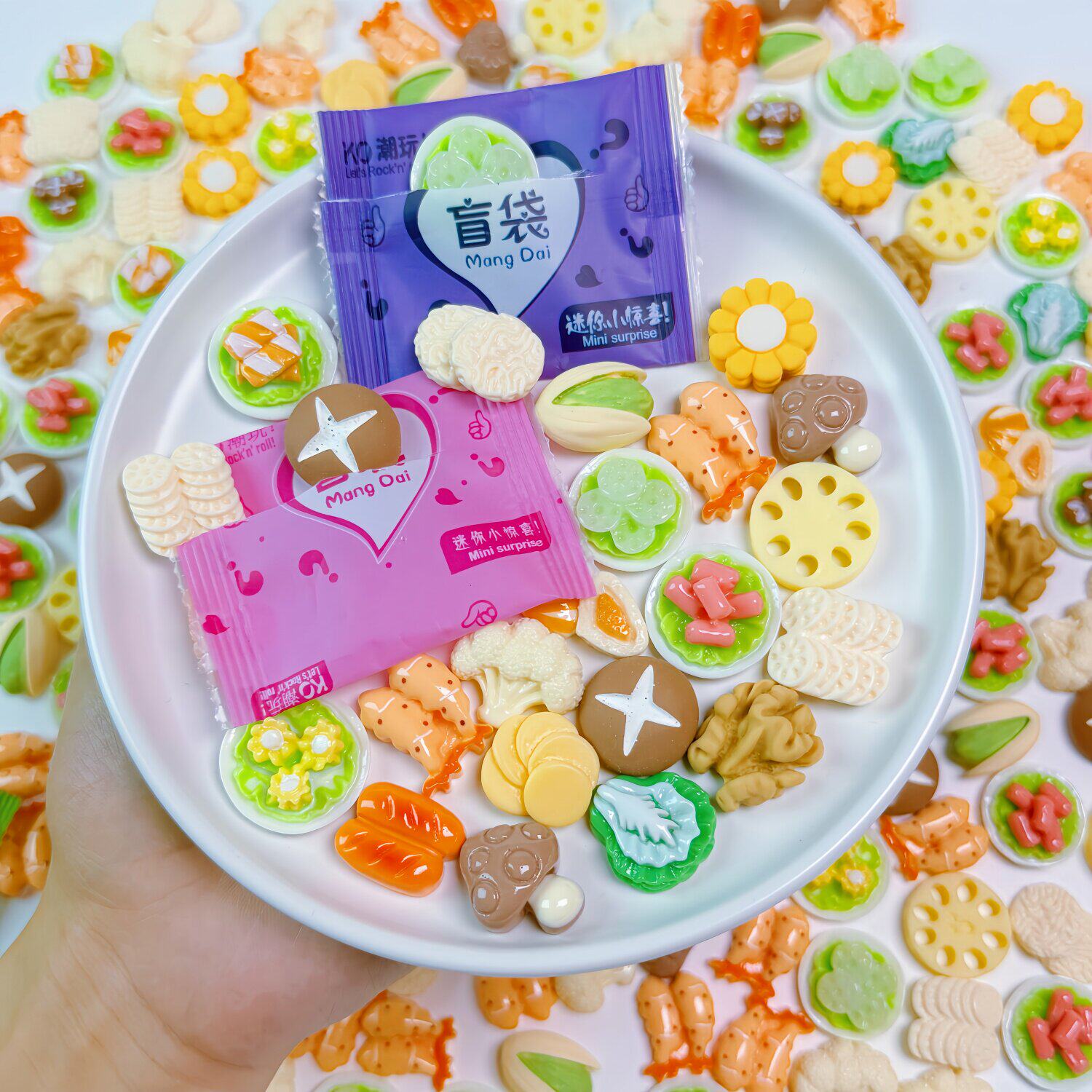 蔬菜火锅食材迷你盲袋小