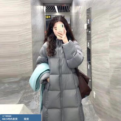 高充绒量版型巨好看的白鸭绒羽绒服女2025冬季新款保暖高级感长款