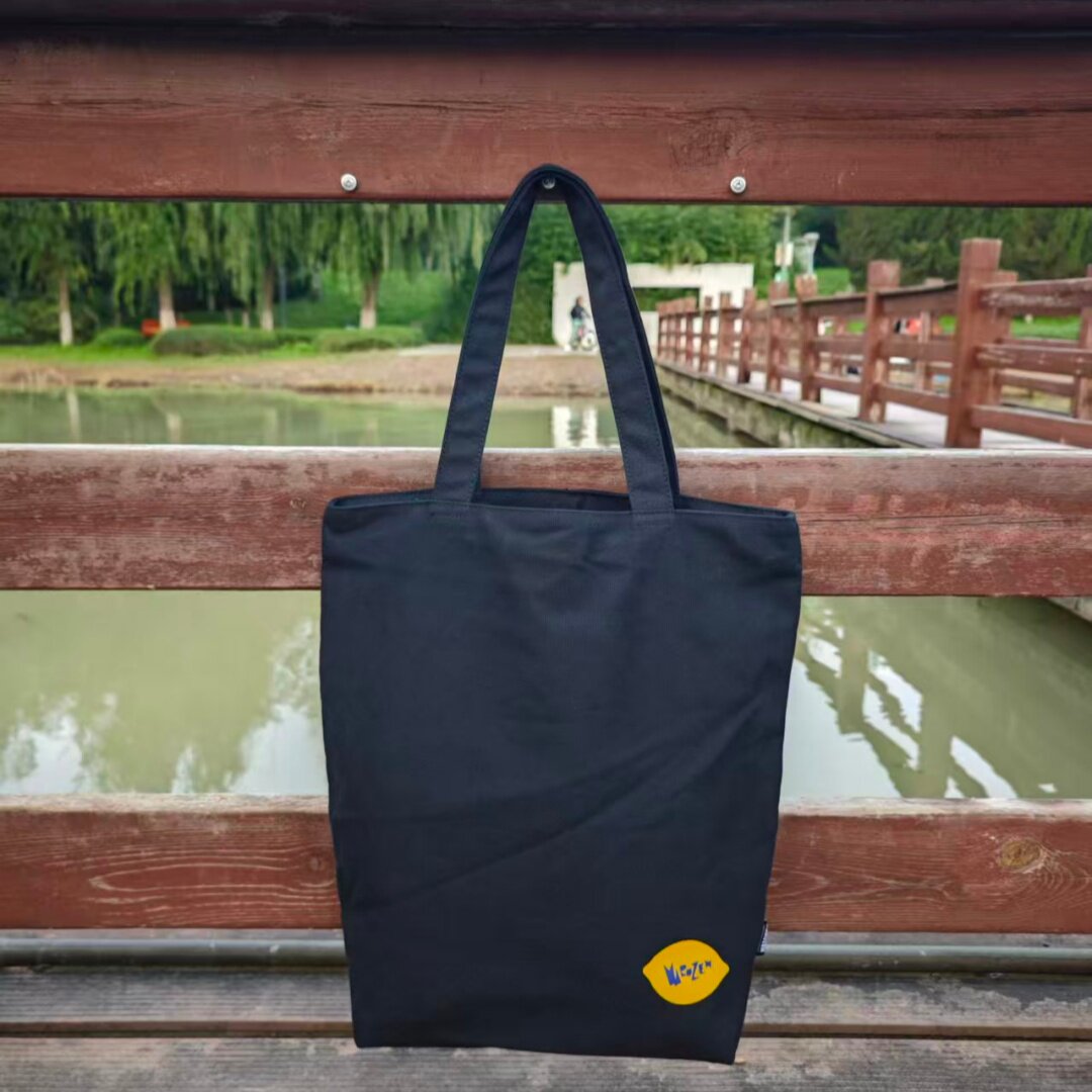 出日本高档帆布包原宿单肩包学生手提购物包补课包拉链环保袋休闲