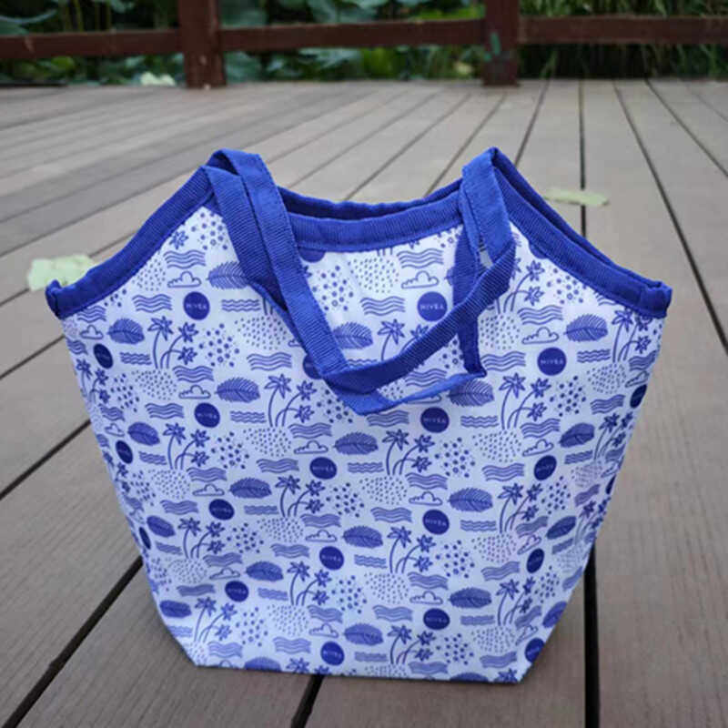 出法国手提包中号保温便当包午餐饭盒袋防水手拎包女包学生零食包,收纳整理,保温包,淘宝优惠券,粉丝福利购,淘宝优惠卷